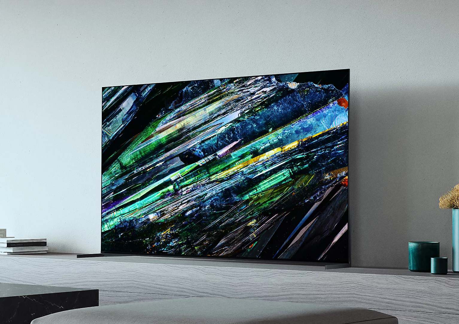 SONY A95Lの製品画像。その圧倒的な画質が伝わるもの